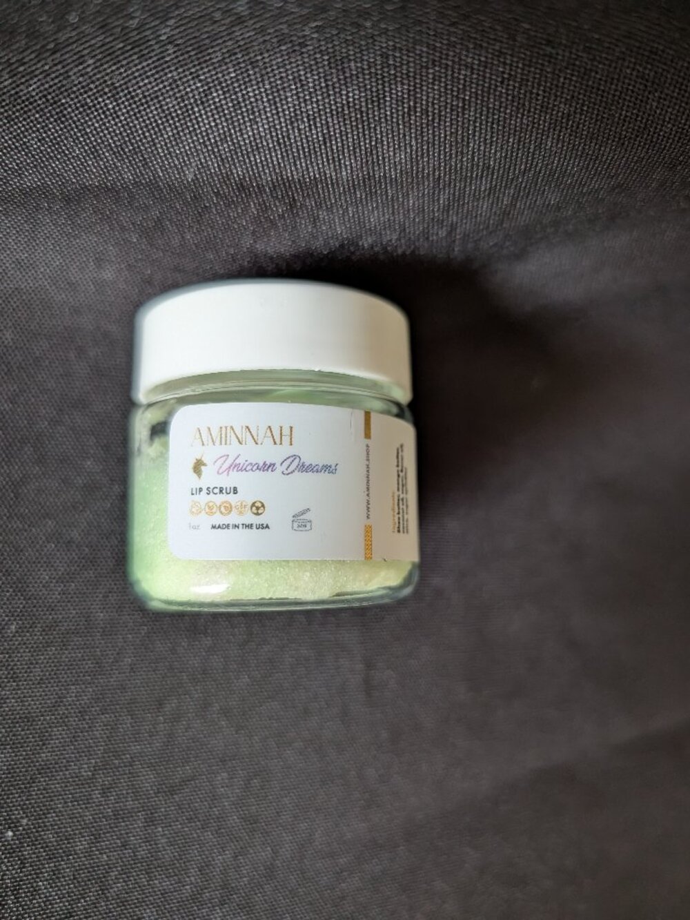 Aminnah Unicorn Dreams Lip Scrub 1oz